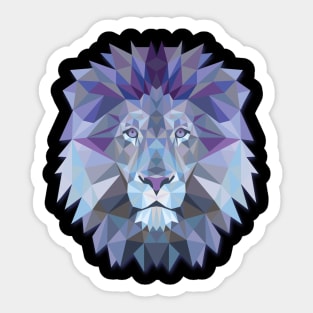 Lion Face Costume Gift Sticker